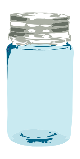 This image has an empty alt attribute; its file name is 256px-Glass-Jar.svg.png