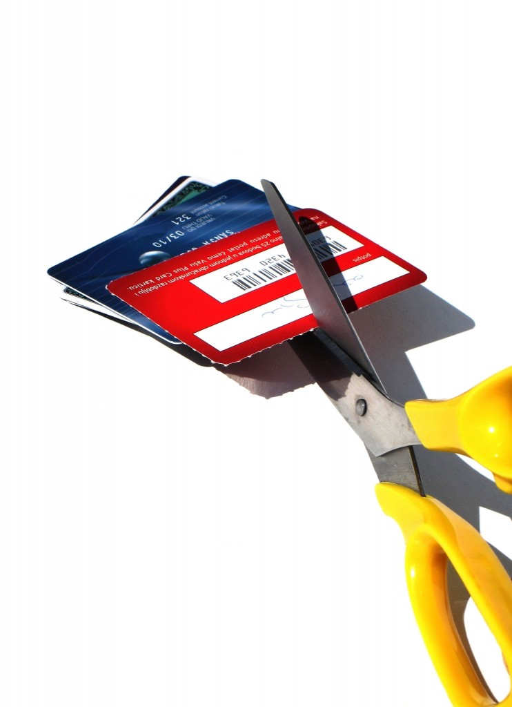 get rid of those old credit cards - they can hurt your credit score