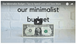 Minimalist Budget