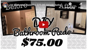 Bathroom Redo Video