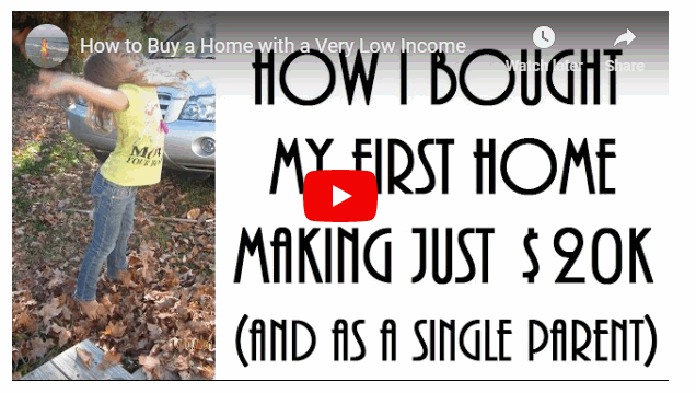 How I Bought my 1st home on 20k income