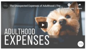 adulthood expenses