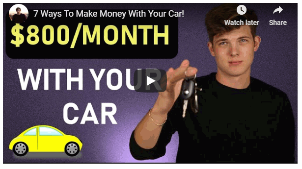 Making Money with your car