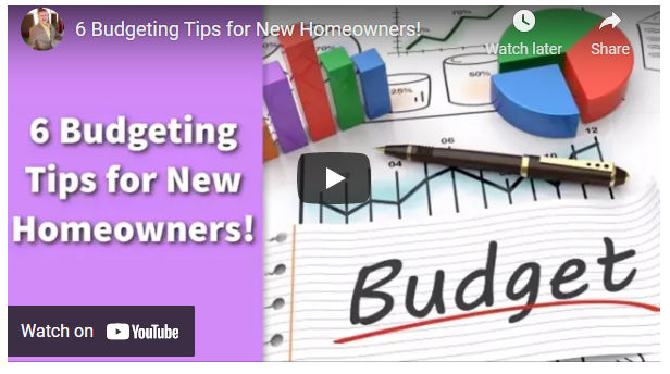Budgeting tips for homeowners